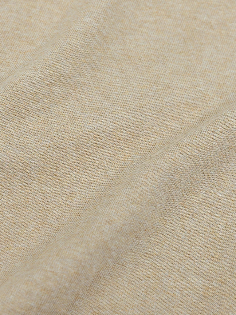 Non Stock 9 Oz US Cotton Tubular T-Shirt - Khaki 5 Non Stock 9 Oz US Cotton Tubular T-Shirt - Khaki