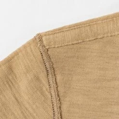 Non Stock TOPS 10.5 Oz US Cotton Tubular Gusset T-Shirt - Sand