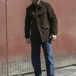 Bronson 1930s French Heavyweight Corduroy Hunting Jacket OUTERWEAR 26 Bronson 1930s French Heavyweight Corduroy Hunting Jacket OUTERWEAR