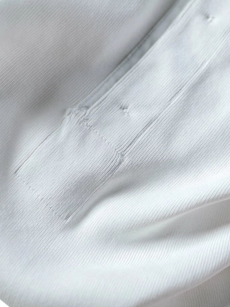 Bronson 14 Oz Side Closing Henley T-Shirt - White Long Sleeve T-Shirts 14 Bronson 14 Oz Side Closing Henley T-Shirt - White Long Sleeve T-Shirts