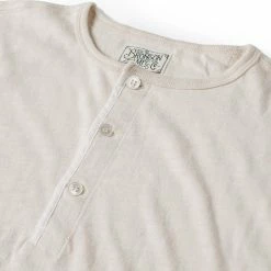 Bronson 1890s Slub Cotton Henley T-Shirt Back In Stock