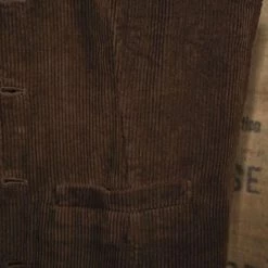 Bronson OUTERWEAR 1910s Retro Corduroy Vest