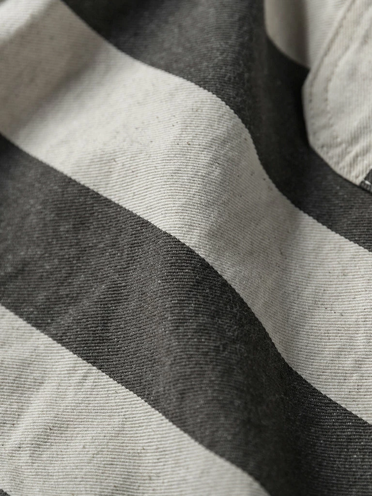 Non Stock 11.5 Oz Heavyweight Wide Striped Prisoner Shorts 22 Non Stock 11.5 Oz Heavyweight Wide Striped Prisoner Shorts