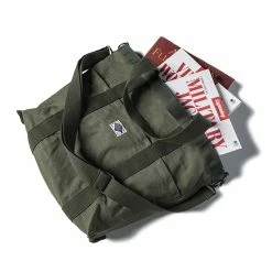 Non Stock 18 Oz Canvas Tote Bag - Olive