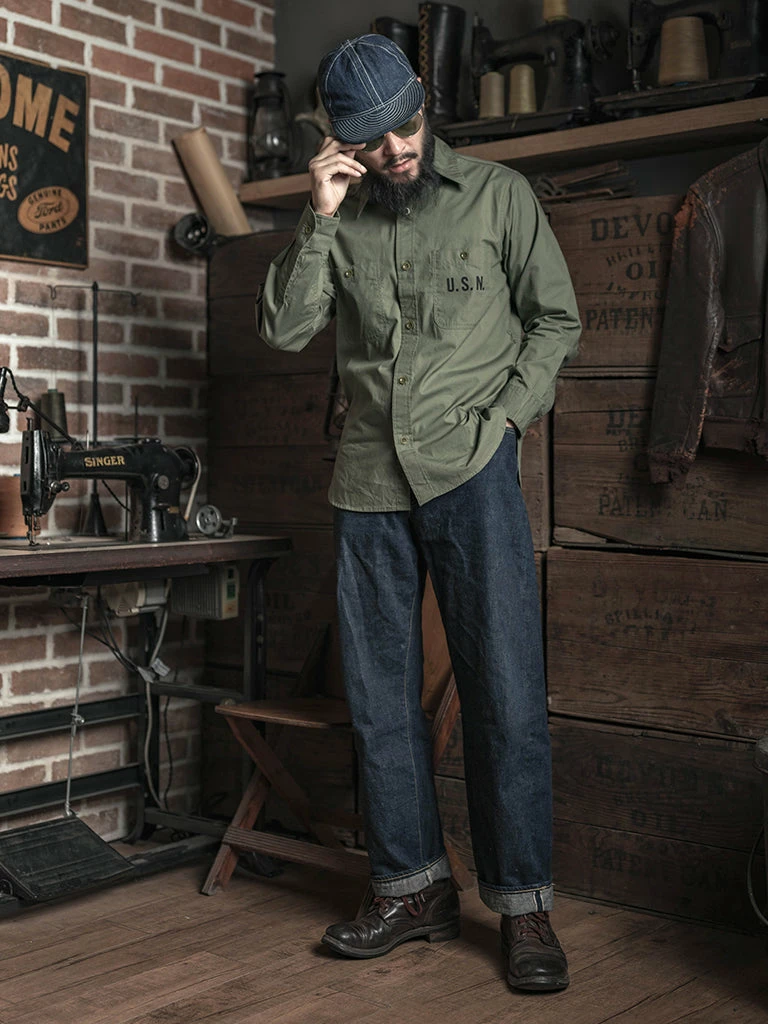 Bronson U.S.N. N-3 Utility Shirt NEW ARRIVALS 11 Bronson U.S.N. N-3 Utility Shirt NEW ARRIVALS