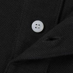 Non Stock 9.8 Oz Cotton Pique Baseball T-Shirt - Black