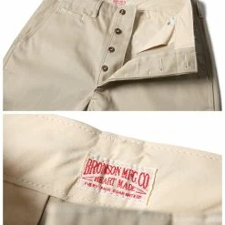 Bronson BOTTOMS 1950s US Army 14 Oz Officer Chino Trousers 32 Bronson BOTTOMS 1950s US Army 14 Oz Officer Chino Trousers