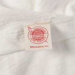 Non Stock 10.5 Oz US Cotton Tubular Gusset T-Shirt - White TOPS
