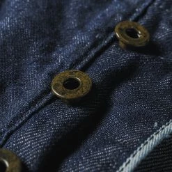 Bronson 1940s WWII USN 10.5 Oz Denim Dungaree Deck Shorts Back In Stock