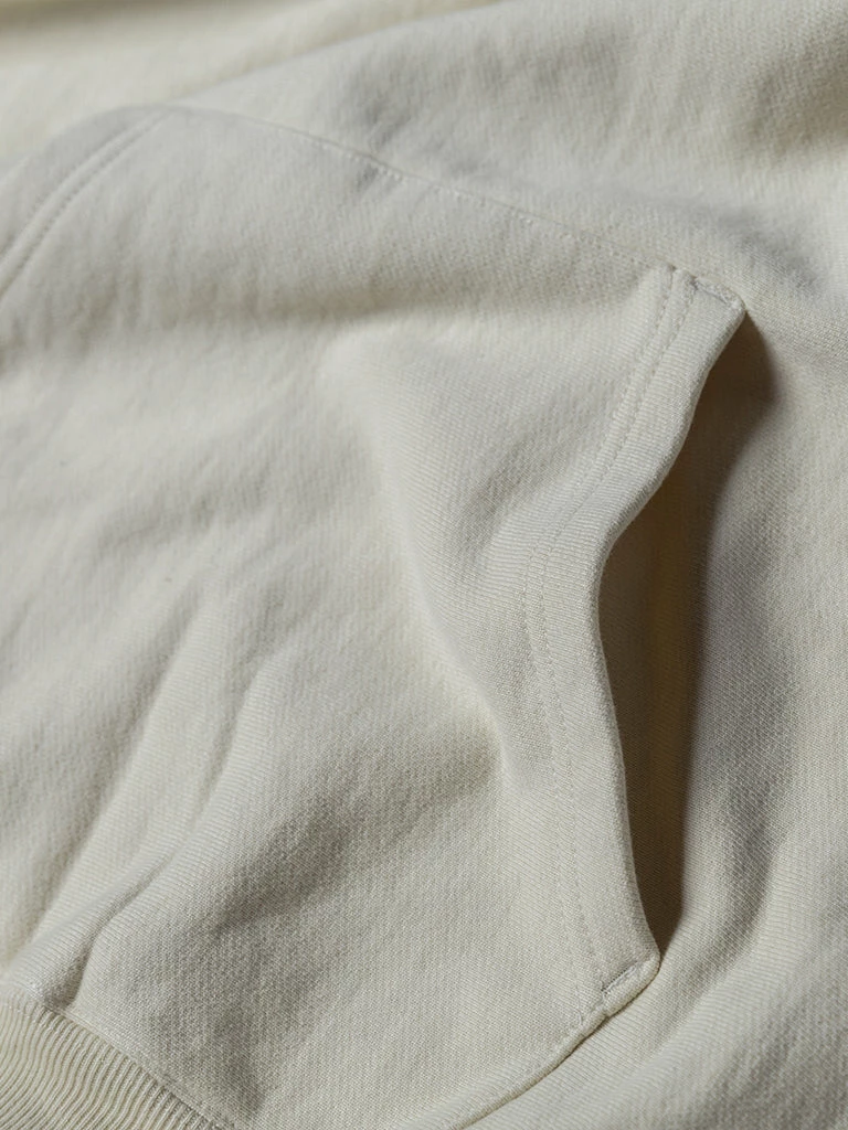 Bronson 21 Oz Military Academy Reverse Weave Hoodie - White TOPS 15 Bronson 21 Oz Military Academy Reverse Weave Hoodie - White TOPS