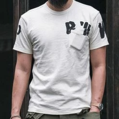 Bronson TOPS WWII US Army PW Pocket T-Shirt 30 Bronson TOPS WWII US Army PW Pocket T-Shirt