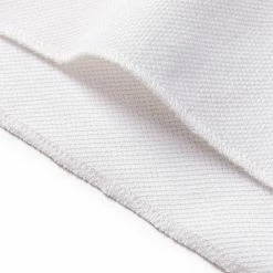 Non Stock 9.8 Oz Cotton Pique Baseball T-Shirt - White