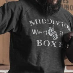 Bronson Heavy Duty Boxer Physical Training T-Shirt - Black 15 Bronson Heavy Duty Boxer Physical Training T-Shirt - Black