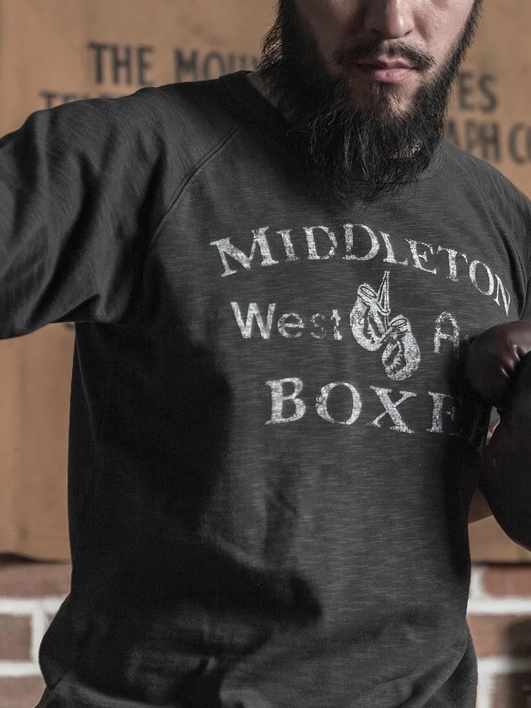 Bronson Heavy Duty Boxer Physical Training T-Shirt - Black 5 Bronson Heavy Duty Boxer Physical Training T-Shirt - Black