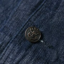 Bronson 1922 USN 2nd Model Denim Coverall Utility Jacket 32 Bronson 1922 USN 2nd Model Denim Coverall Utility Jacket