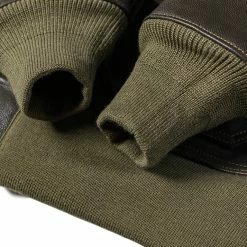 Bronson USAAF Type A-1 Leather Flight Jacket - Dark Brown OUTERWEAR