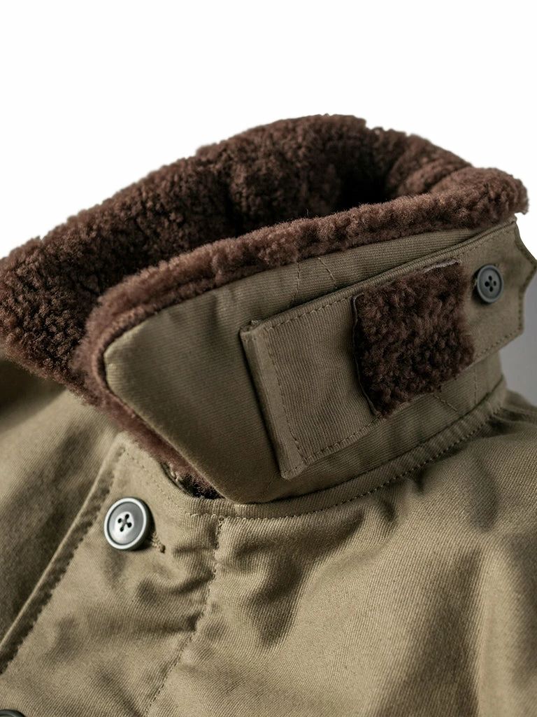 Bronson WWII Early Model Submarine N-1 Woolen Deck Jacket 15 Bronson WWII Early Model Submarine N-1 Woolen Deck Jacket