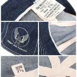 Bronson USAAF WWII Type A-3 Cap - Indigo ACCESSORIES