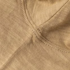 Non Stock TOPS 10.5 Oz US Cotton Tubular Gusset T-Shirt - Sand