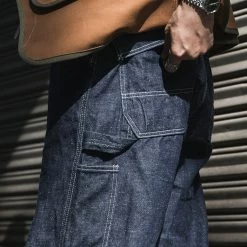 Bronson 1950s 12.5 Oz Selvedge Denim Carpenter Work Pants BOTTOMS 40 Bronson 1950s 12.5 Oz Selvedge Denim Carpenter Work Pants BOTTOMS