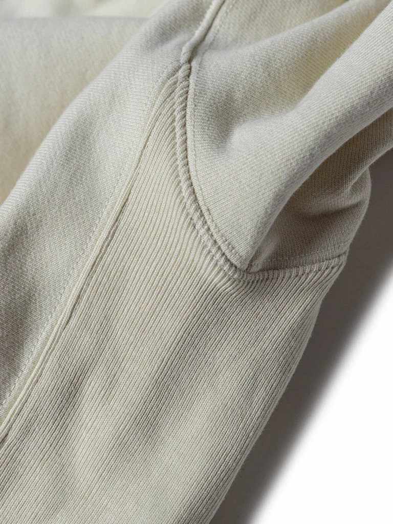 Bronson 21 Oz Military Academy Reverse Weave Hoodie - White TOPS 14 Bronson 21 Oz Military Academy Reverse Weave Hoodie - White TOPS