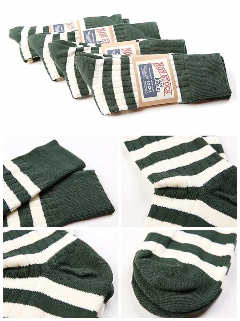 Non Stock BEST SELLERS Old School Prisoner Striped Cotton Socks 15 Non Stock BEST SELLERS Old School Prisoner Striped Cotton Socks