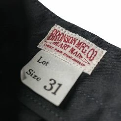 Bronson Lot 962 1960s 15 Oz Cotton Double Pleated Pants 45 Bronson Lot 962 1960s 15 Oz Cotton Double Pleated Pants