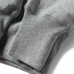 Non Stock TOPS 1970s USAFA 18 Oz Reverse Weave Hoodie - Gray