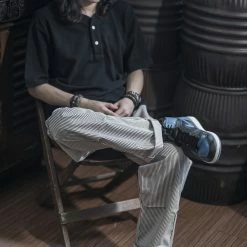 Non Stock NEW ARRIVALS Loose Climbers' Pants - Stripe