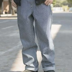 Non Stock Basic Worker Overall Pants BOTTOMS