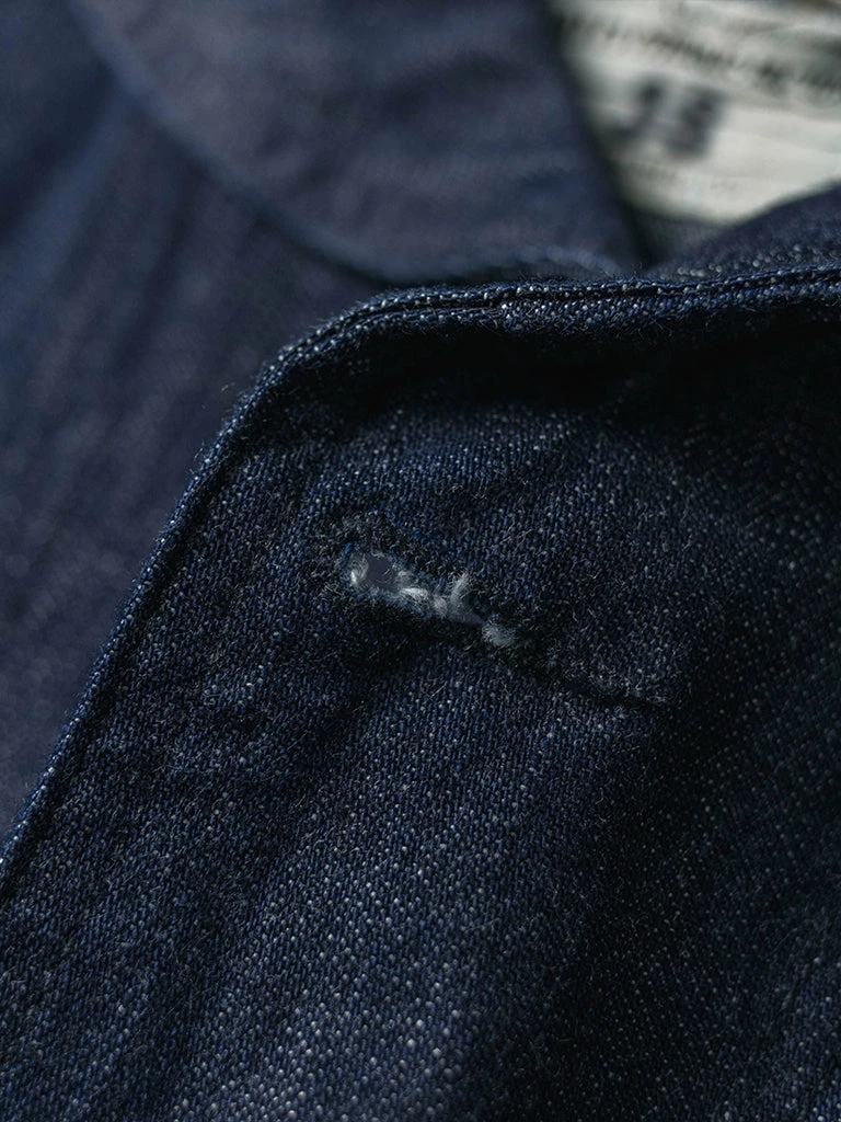 Bronson 1922 USN 2nd Model Denim Coverall Utility Jacket 13 Bronson 1922 USN 2nd Model Denim Coverall Utility Jacket