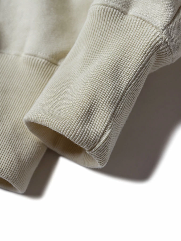 Bronson 21 Oz Military Academy Reverse Weave Hoodie - White TOPS 16 Bronson 21 Oz Military Academy Reverse Weave Hoodie - White TOPS