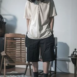 Non Stock NEW ARRIVALS 8.5 Oz Cotton Ripstop Cargo Shorts - Black 19 Non Stock NEW ARRIVALS 8.5 Oz Cotton Ripstop Cargo Shorts - Black