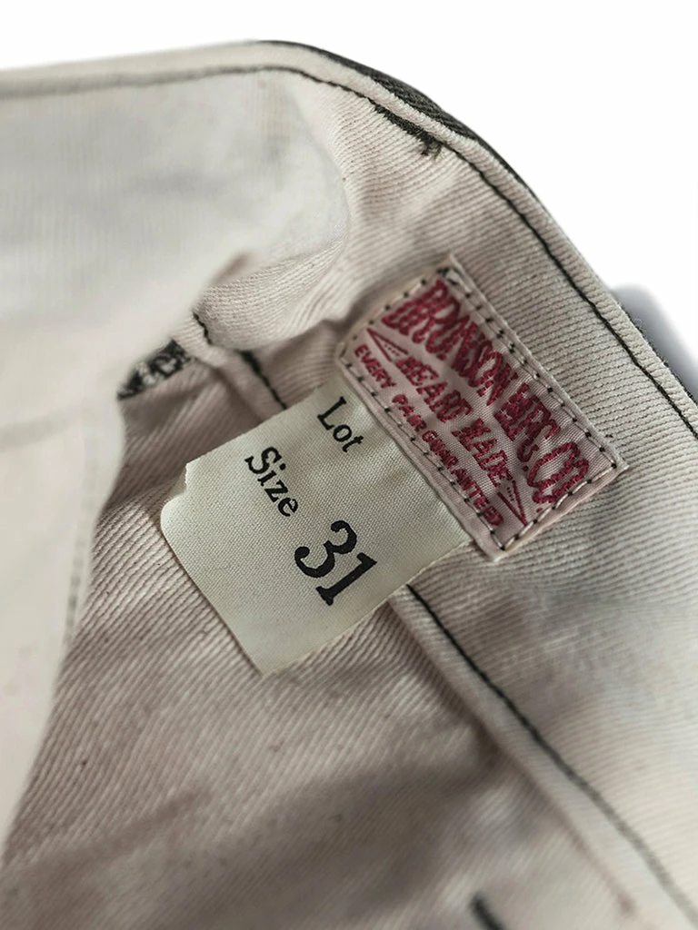 Bronson 13 Oz Cotton Bedford Cord Pants - Olive 16 Bronson 13 Oz Cotton Bedford Cord Pants - Olive