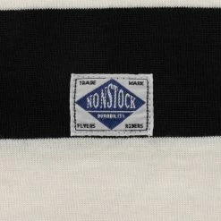 Non Stock 9 Oz Wide Striped Long Sleeve T-Shirt 31 Non Stock 9 Oz Wide Striped Long Sleeve T-Shirt