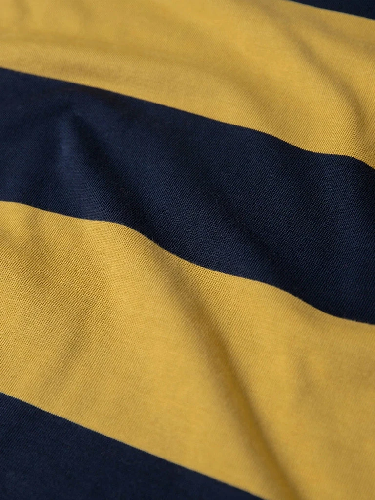 Non Stock TOPS 10 Oz Striped Long Sleeve Crewneck T-Shirt 16 Non Stock TOPS 10 Oz Striped Long Sleeve Crewneck T-Shirt