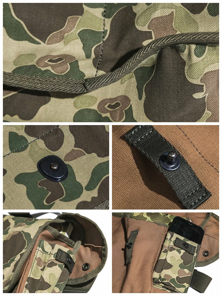 Bronson 1940s Duck Hunter Camo Bag ACCESSORIES 18 Bronson 1940s Duck Hunter Camo Bag ACCESSORIES