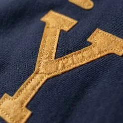 Bronson 21 Oz Navy Yard Instructor Reverse Weave Hoodie - Navy