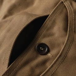 Bronson NEW ARRIVALS 1930s Heavyweight Canvas Game Pocket Hunting Vest - Khaki 44 Bronson NEW ARRIVALS 1930s Heavyweight Canvas Game Pocket Hunting Vest - Khaki