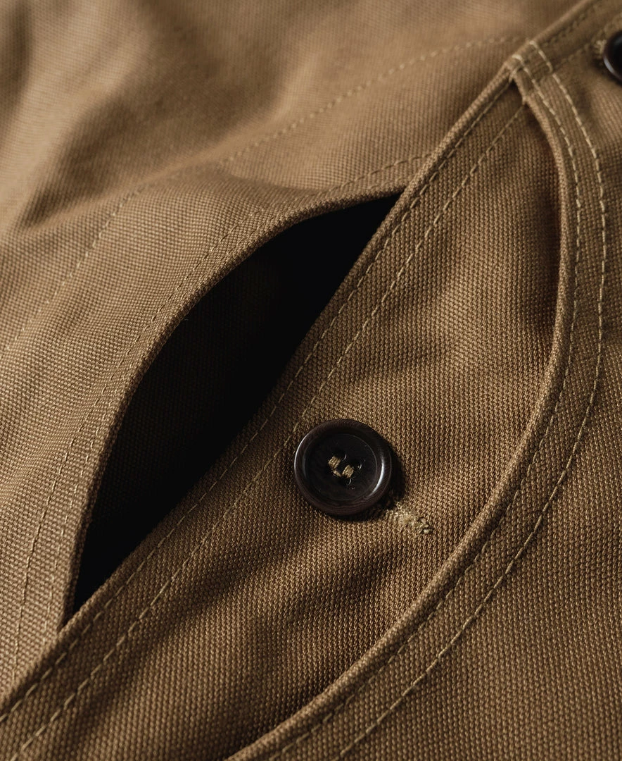 Bronson NEW ARRIVALS 1930s Heavyweight Canvas Game Pocket Hunting Vest - Khaki 19 Bronson NEW ARRIVALS 1930s Heavyweight Canvas Game Pocket Hunting Vest - Khaki