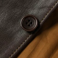 Bronson USAAF Type A-1 Leather Flight Jacket - Light Brown OUTERWEAR