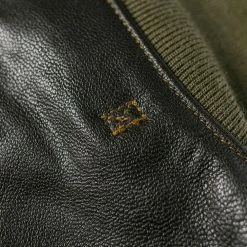 Bronson USAAF Type A-1 Leather Flight Jacket - Dark Brown OUTERWEAR