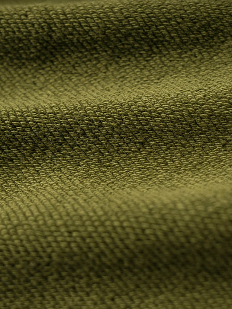 Non Stock NEW ARRIVALS 17.5 Oz Terry Cloth Two-Tone Hoodie - Olive/Apricot 17 Non Stock NEW ARRIVALS 17.5 Oz Terry Cloth Two-Tone Hoodie - Olive/Apricot