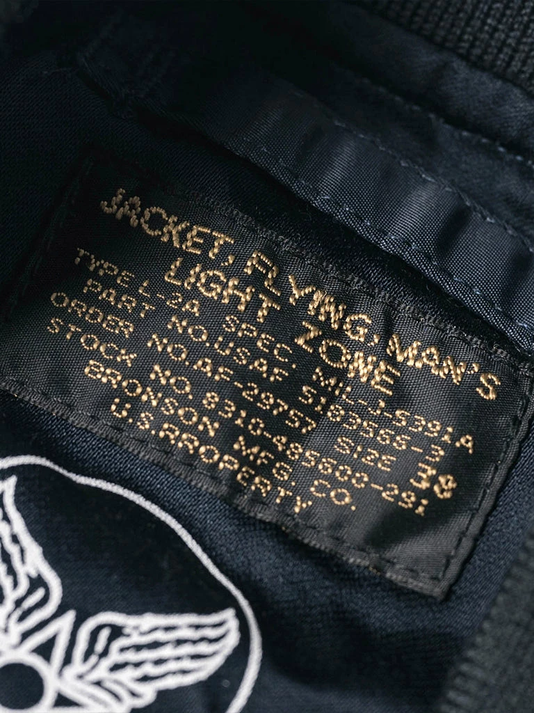 Bronson OUTERWEAR US Air Force Type L-2A Flight Jacket 12 Bronson OUTERWEAR US Air Force Type L-2A Flight Jacket