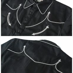 Bronson Old Time Western Shirt 28 Bronson Old Time Western Shirt