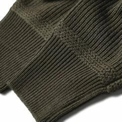 Bronson USAAF Type A-1 V-neck Mechanics Sweater - Olive 22 Bronson USAAF Type A-1 V-neck Mechanics Sweater - Olive