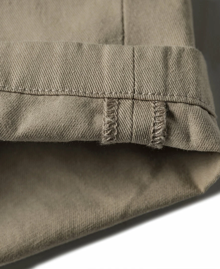 Non Stock BEST SELLERS Classic Straight Leg Double Pleated Shorts - Khaki 20 Non Stock BEST SELLERS Classic Straight Leg Double Pleated Shorts - Khaki