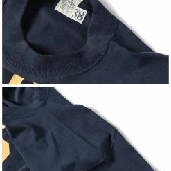 Bronson US Naval Football T-Shirt - Navy TOPS