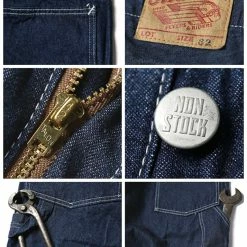 Non Stock Basic Worker Overall Pants BOTTOMS