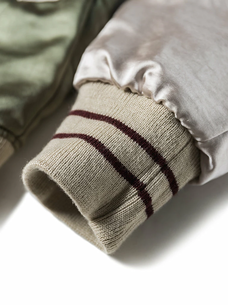 Non Stock 1950s Reversible Acetate Souvenir Jacket - Falcon × Tiger 14 Non Stock 1950s Reversible Acetate Souvenir Jacket - Falcon × Tiger